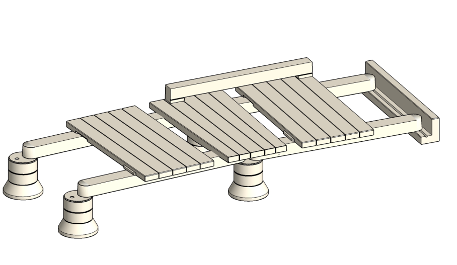 Anoxometric view of the KangaTrak boardwalk system