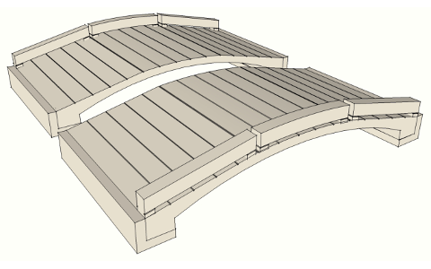 Double Arched Bridge Unit.